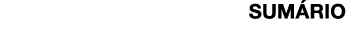 SUMÁRIO