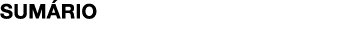 SUMÁRIO
