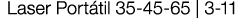 Laser Portátil 35-45-65   3-11 