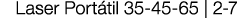 Laser Portátil 35-45-65   2-7 