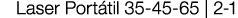 Laser Portátil 35-45-65   2-1 