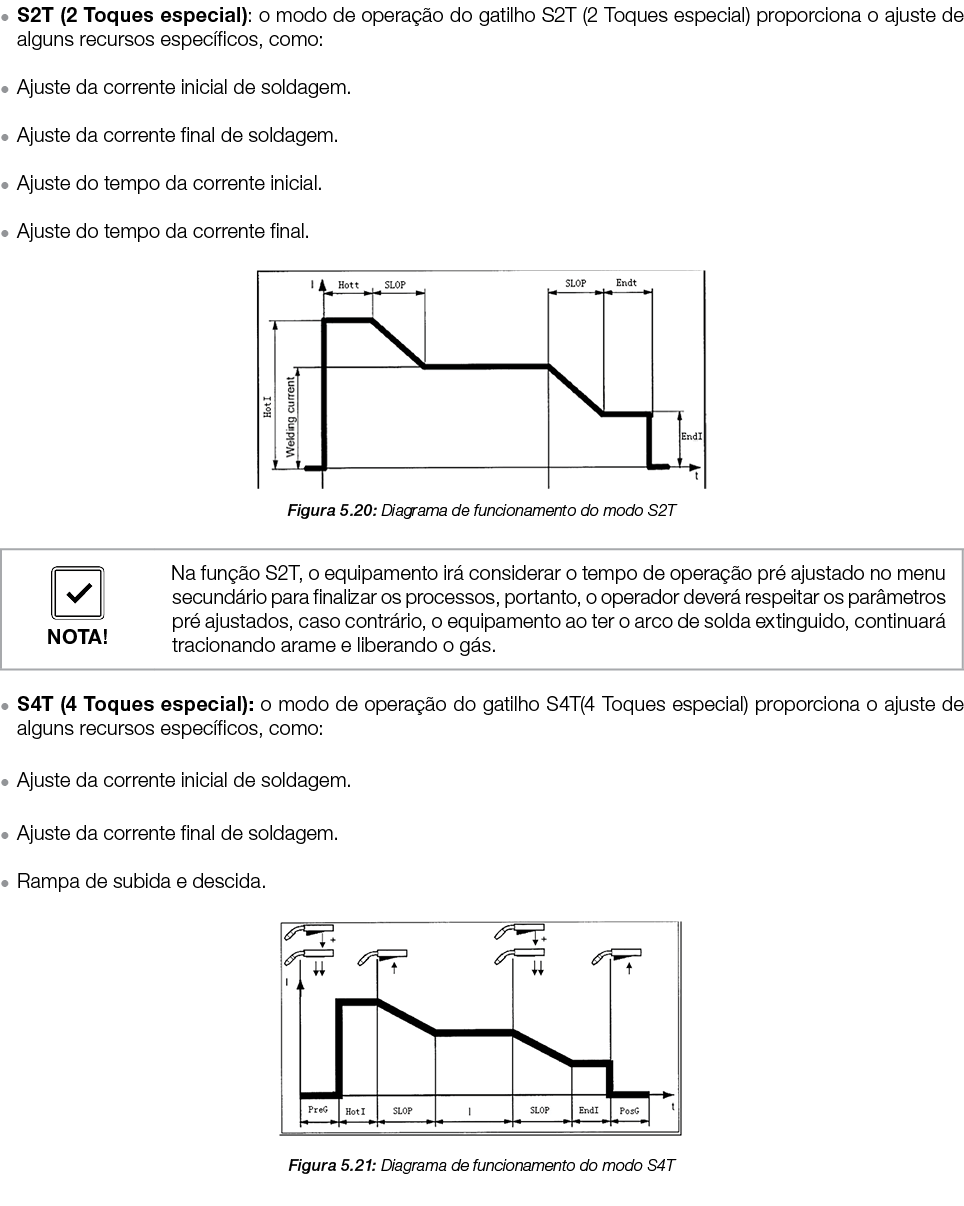 ● S2T (2 Toques especial): o modo de opera o do gatilho S2T (2 Toques especial) proporciona o ajuste de alguns recur...