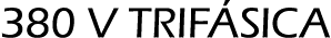 380 V TRIF SICA
