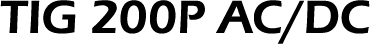 TIG 200P AC/DC 
