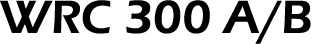 WRC 300 A B